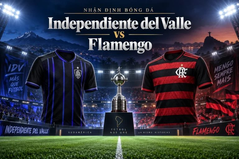 Ảnh minh họa trận đấu Independiente del Valle vs Flamengo, không phải ảnh chụp trận đấu.