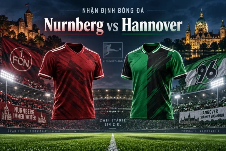 Ảnh minh họa trận đấu Nurnberg vs Hannover, không phải ảnh chụp trận đấu.