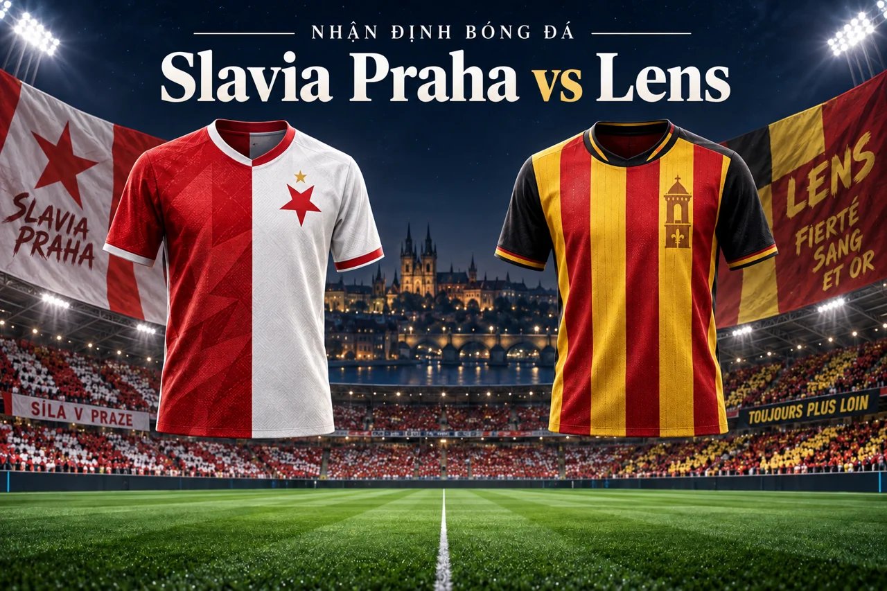 Ảnh minh họa Slavia Praha vs Lens